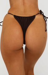 Paradise Drift Bikini Bottoms Espresso