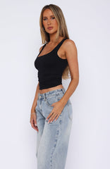 I Can Be Yours Tank Top Black