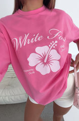 Doing It Better Oversized Tee Pink