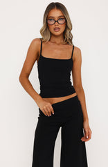 Can't Go Wrong Singlet Black