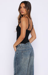 Honey Baby Bustier Black