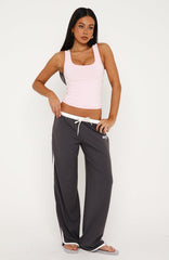 Your Best Track Pants Charcoal