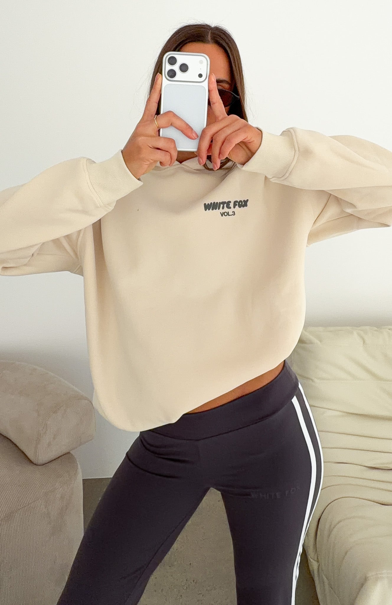 Offstage Hoodie Pebble
