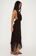 Weightless Maxi Dress Chocolate